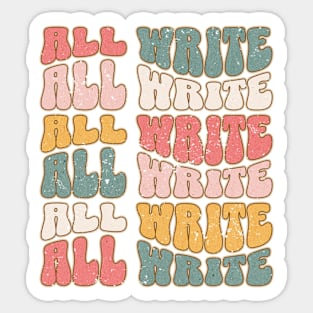 All Write Sticker